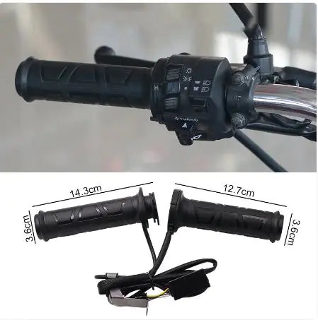 Adjustable Heated Motorcycle Handle Covers