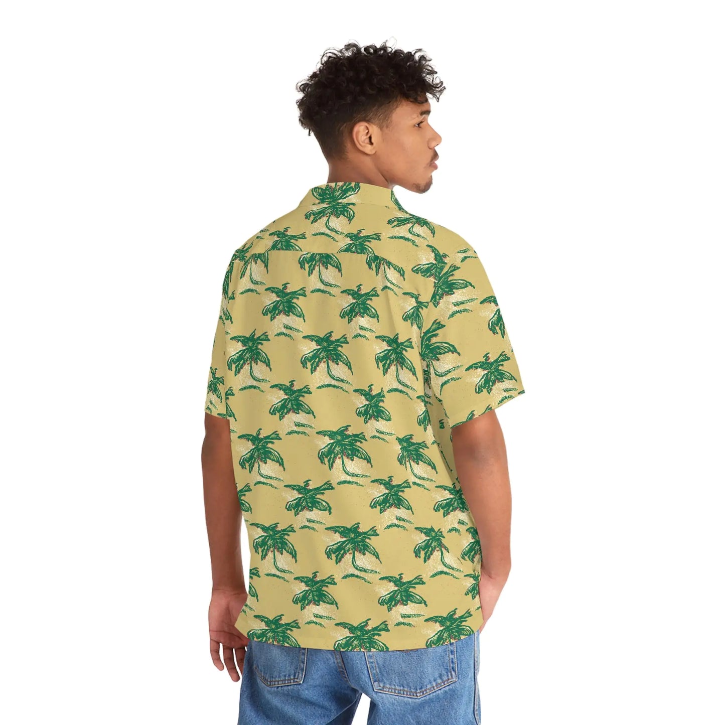 Men's Tropical Palm Mirage Hawaiian Shirt